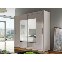 Schwebetürenschrank mit Spiegel London VII
