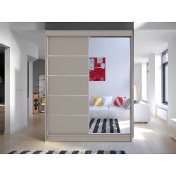 Schwebetürenschrank mit Spiegel Belgia III