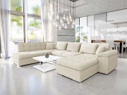 Wohnlandschaft mit Schlaffunktion Tony Cord