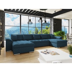 Miniaturbild von Wohnlandschaft Wicenza Cord mit Schlaffunktion