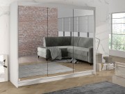 Großer Kleiderschrank mit Spiegel Genewa III