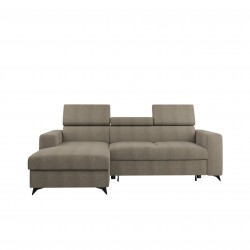 Miniaturbild von Ecksofa Levioseno Premium Cord mit Bettkasten und Schlaffunktion