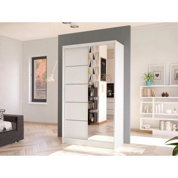Schwebetürenschrank mit Spiegel Masero III