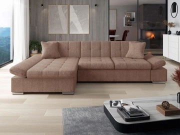 Ecksofa Laviva mit Bettkasten und Schlaffunktion