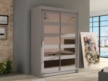 Kleiderschrank mit Spiegel Miami IV