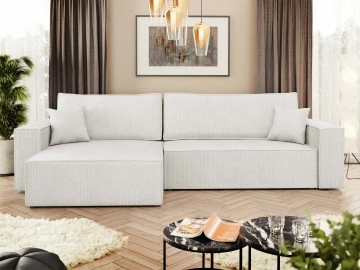 Ecksofa Kasjusz Maxi mit Bettkasten und Schlaffunktion