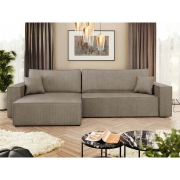 Ecksofa Kasjusz Maxi mit Bettkasten und Schlaffunktion