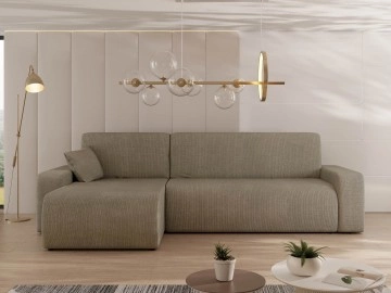 Ecksofa Easton L mit Bettkasten und Schlaffunktion