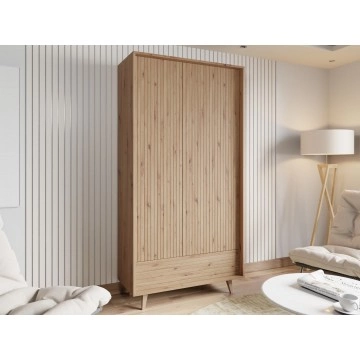 Kleiderschrank Trikso 2D1SZ