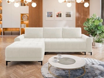 Ecksofa Bonezi L mit Bettkasten und Schlaffunktion