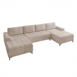 Miniaturbild von Wohnlandschaft U-Form Bonezi XL mit Bettkasten und Schlaffunktion