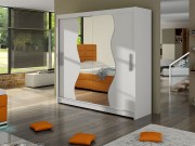Schwebetürenschrank mit Spiegel Rogano