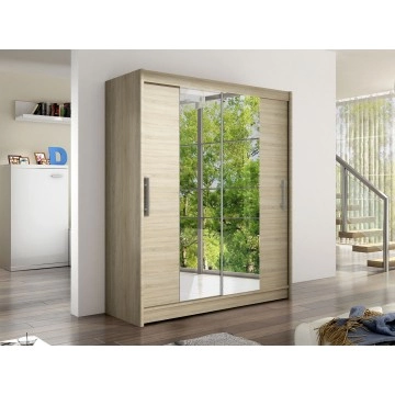 Schwebetürenschrank mit Spiegel Presto II