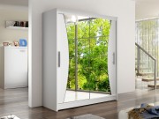 Schwebetürenschrank mit Spiegel Presto IX