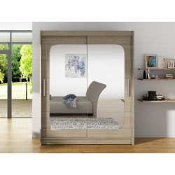 Schwebetürenschrank mit Spiegel Presto XII