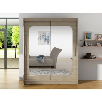 Schwebetürenschrank mit Spiegel Presto XII