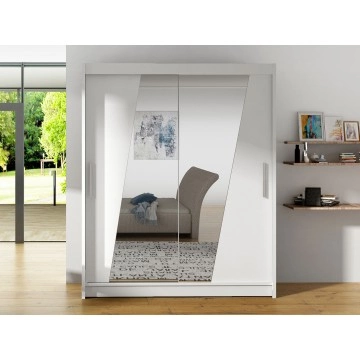 Kleiderschrank Schiebetür mit Spiegel Presto XIV
