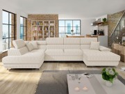 Wohnlandschaft Alvin Bis Cord mit Schlaffunktion und Bettkasten