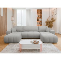 Miniaturbild von Wohnlandschaft Larow U mit Schlaffunktion und Bettkasten