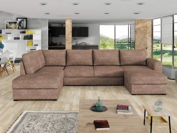 Wohnlandschaft Szafran mit zwei Bettkästen und Schlaffunktion