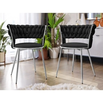 Esszimmerstuhl Archie DC-1141/CM (2er-Set)