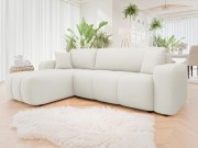 Wohnlandschaft L Form Larow mit Schlaffunktion und Bettkasten
