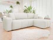 Wohnlandschaft L Form Larow mit Schlaffunktion und Bettkasten