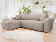 Wohnlandschaft L Form Larow mit Schlaffunktion und Bettkasten
