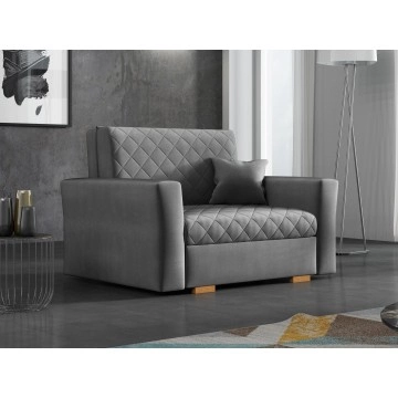 Kleines Sofa Clivia Caro I mit Schlaffunktion und Bettkasten