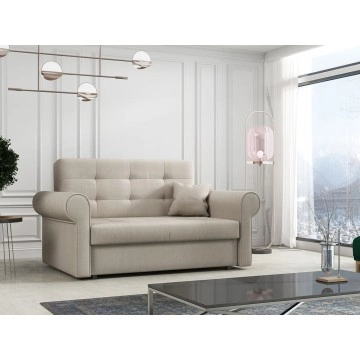 Sofa Clivia Silver II mit Schlaffunktion und Bettkasten