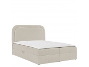 Boxspringbett mit zwei Bettkästen Bukirt Boucle