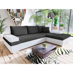 Ecksofa Kanton Mini mit Bettkasten und Schlaffunktion