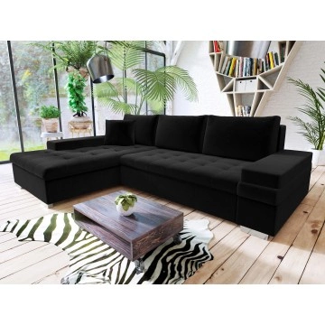 Ecksofa Kanton Mini mit Bettkasten und Schlaffunktion