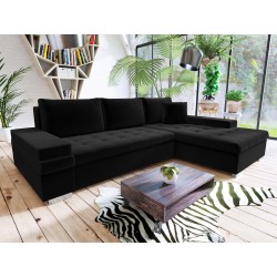 Miniaturbild von Ecksofa Kanton Mini mit Bettkasten und Schlaffunktion