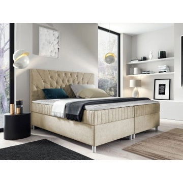 Boxspringbett mit zwei Bettkästen Nilezi (180x200)
