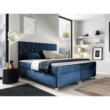 Boxspringbett mit zwei Bettkästen Nilezi