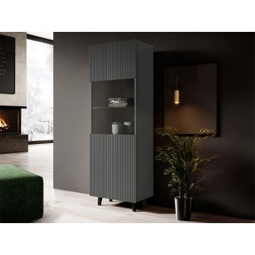 Hochvitrine Tilderi Grey