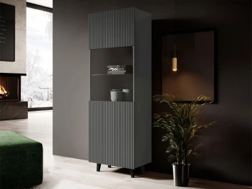 Hochvitrine Tilderi Grey