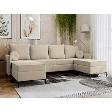 Ecksofa Camtalo U mit Bettkasten und Schlaffunktion