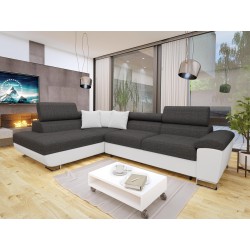 Miniaturbild von Ecksofa Alvin Sale mit Schlaffunktion und Bettkasten
