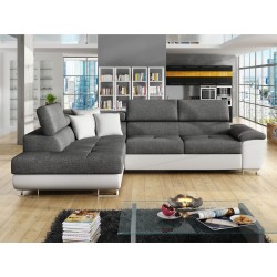 Miniaturbild von Ecksofa Alvin Sale mit Schlaffunktion und Bettkasten