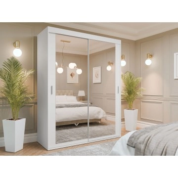 Kleiderschrank mit Spiegel Sitingo 160 V