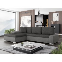 Miniaturbild von Ecksofa Herkules Mini Sale mit Bettkasten und Schlaffunktion