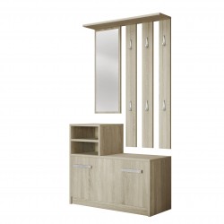 Miniaturbild von Garderobe-Set Kolom