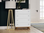 Kommode mit 4 Schubladen K4SZ Tunbergia TN03