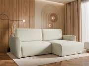 Ecksofa Edewin Slim mit Bettkasten und Schlaffunktion