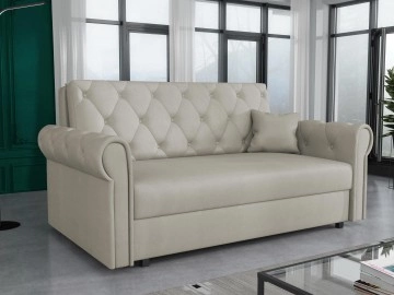 Sofa Clivia Roma III mit Schlaffunktion und Bettkasten