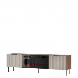 Miniaturbild von TV-Lowboard Seretio 180 SR06 mit Kamin