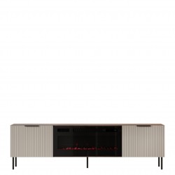 Miniaturbild von TV-Lowboard Seretio 180 SR06 mit Kamin