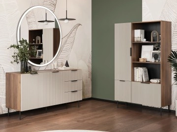 Wohnzimmer-Set Seretio II